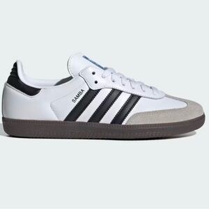 Adidas Samba OG Shoes M 6 / W 7 Cloud White / Core Black / Gum